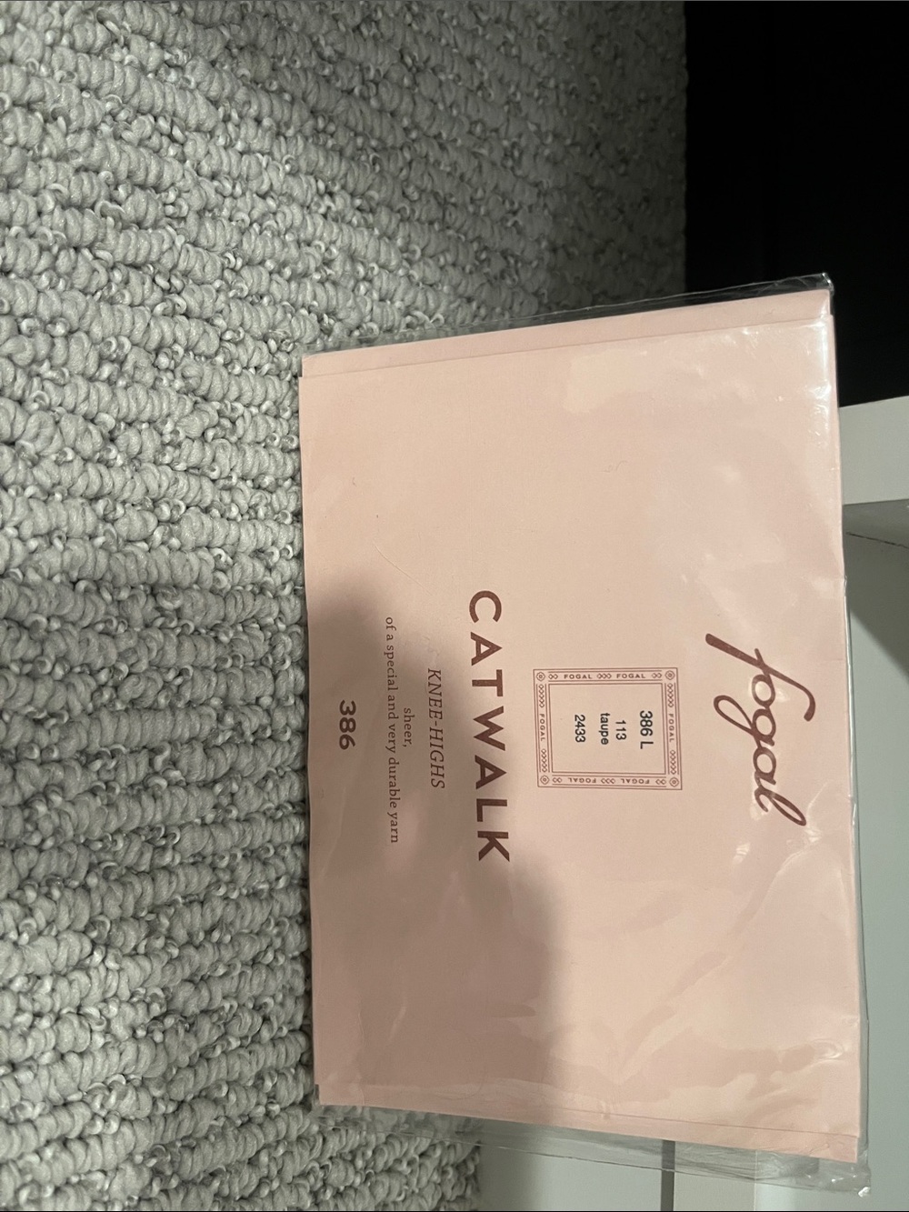 Catwalk Knee-Highs in Pale Pink
